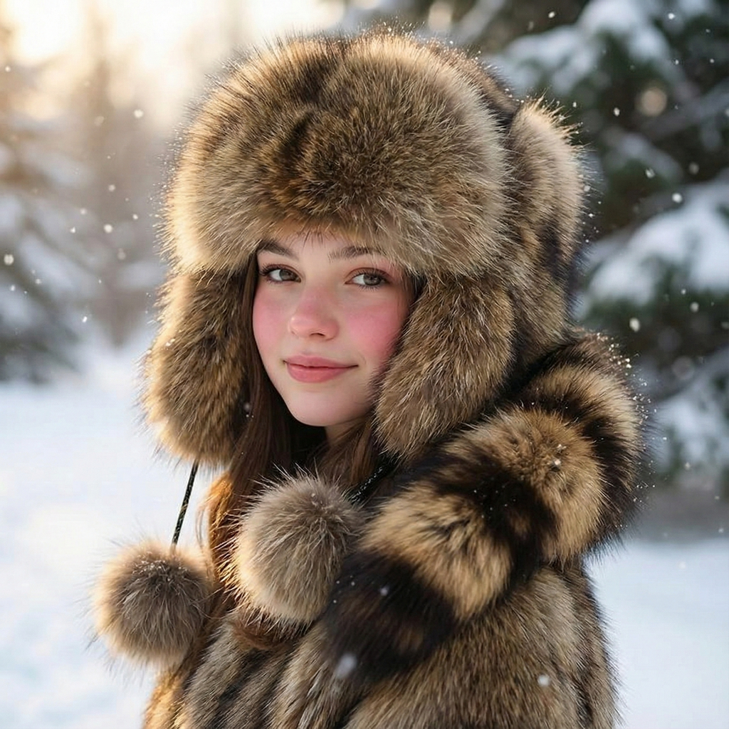 🌟 2025 Raccoon Tail Mood Hat