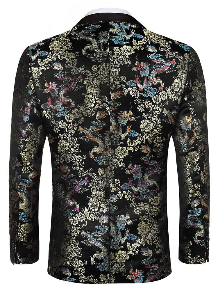 Luxury Floral Embroidered Blazer (US Only)