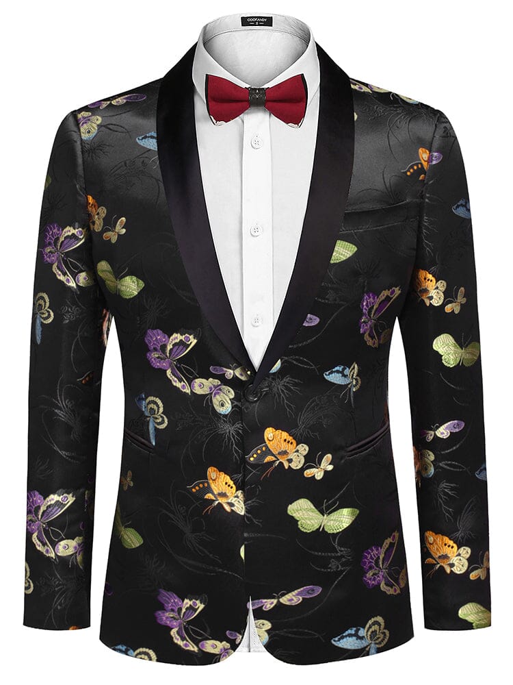 Luxury Floral Embroidered Blazer (US Only)