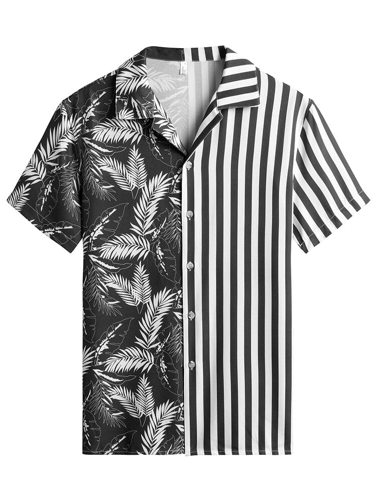 Cozy Stripe Splicing Shirt (US Only)