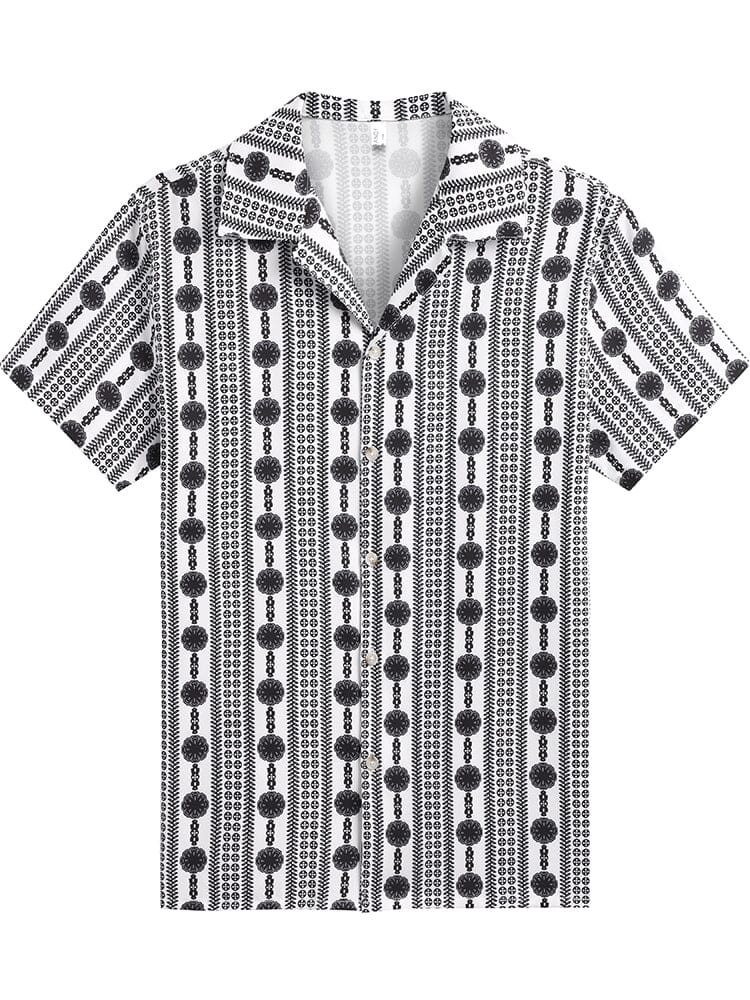 Cozy Stripe Splicing Shirt (US Only)