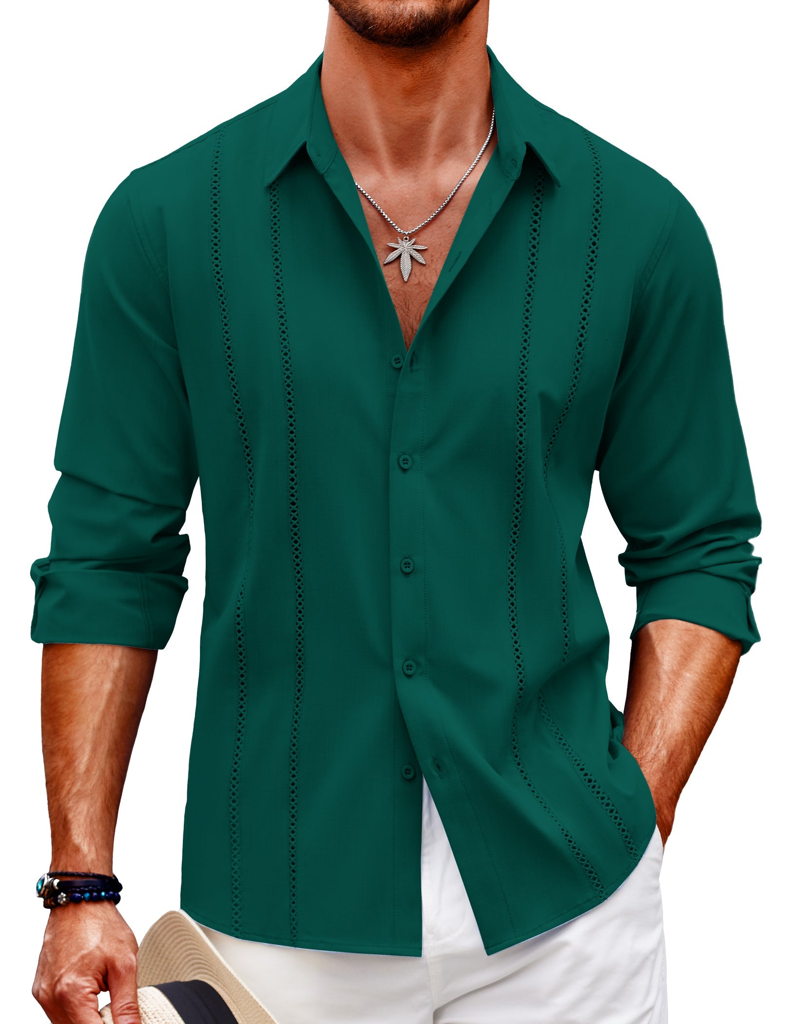 Casual Long Sleeve Button Down Shirt (US Only)