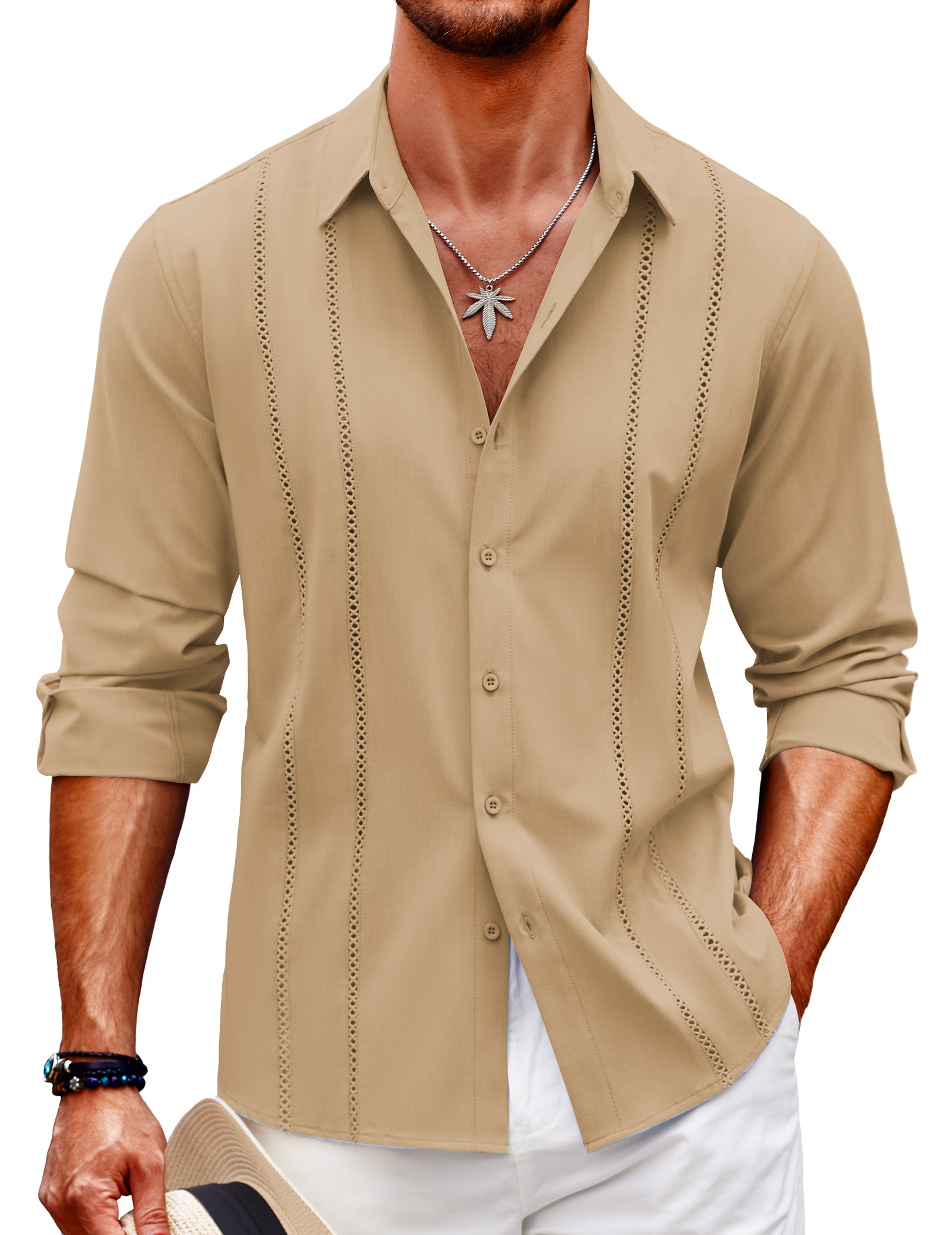 Casual Long Sleeve Button Down Shirt (US Only)