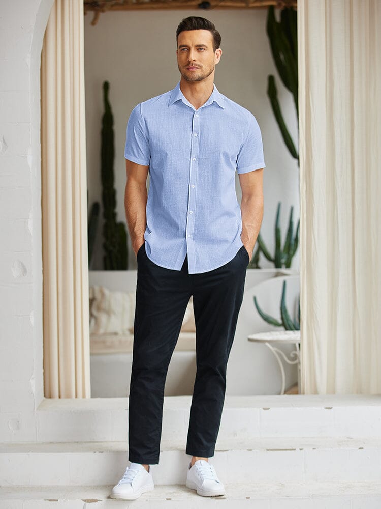 Classic Pure Cotton Button Up Shirt (US Only)