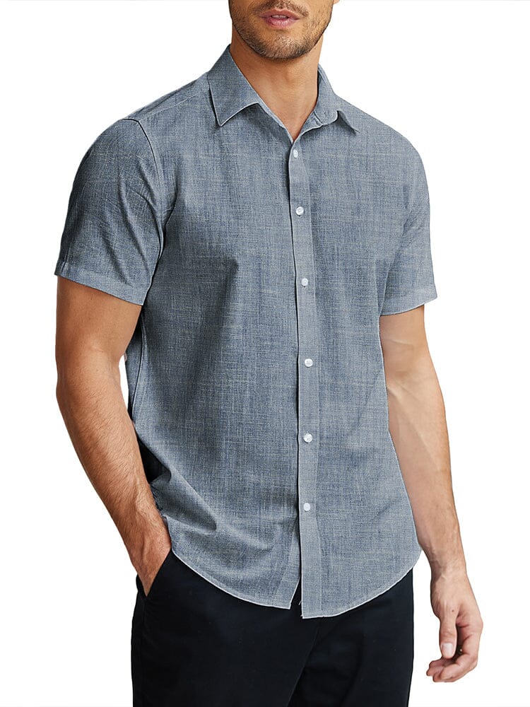 Classic Pure Cotton Button Up Shirt (US Only)