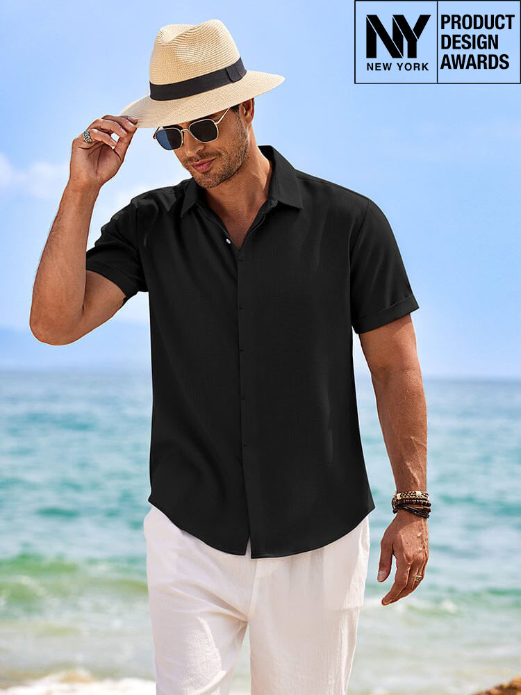 Casual Linen Skin-friendly Shirts (US Only)