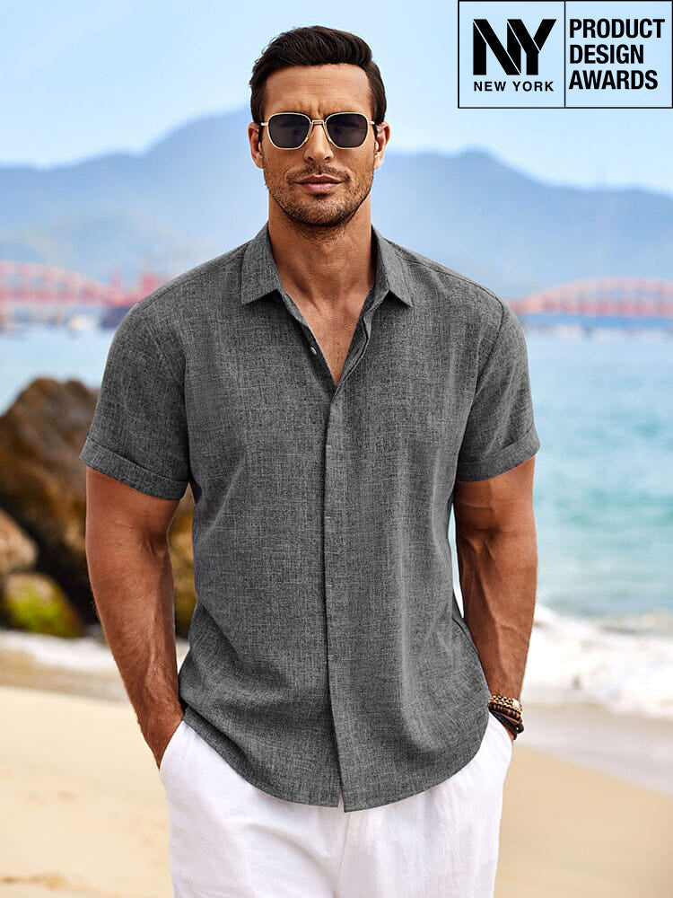 Casual Linen Skin-friendly Shirts (US Only)