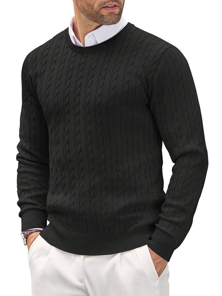Classic Cable Knitted Pullover (US Only)