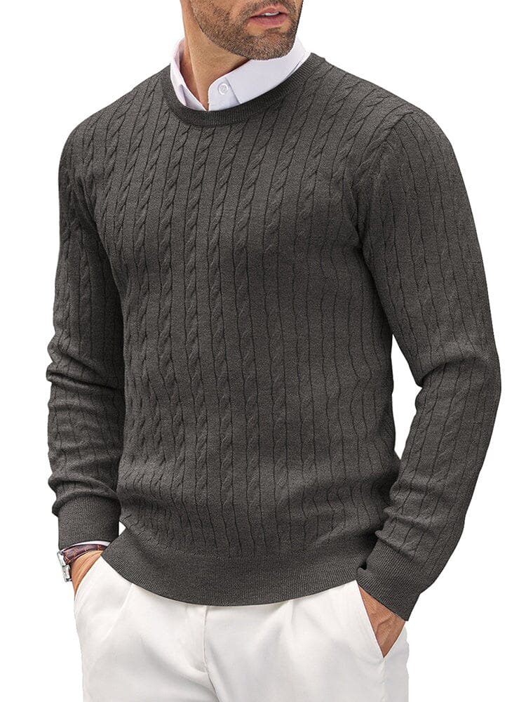 Classic Cable Knitted Pullover (US Only)