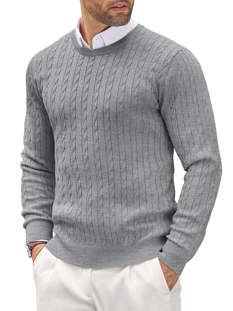 Classic Cable Knitted Pullover (US Only)