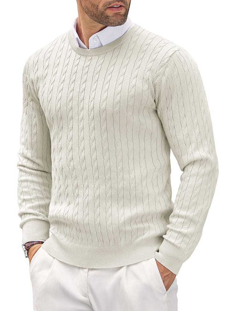 Classic Cable Knitted Pullover (US Only)