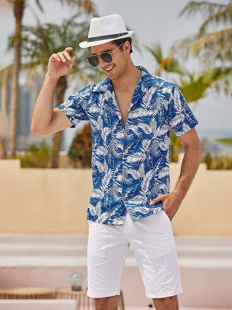 Hawaiian Floral Beach Shirts (US Only)